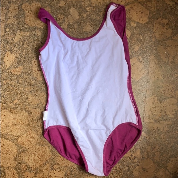 RASPBERRY DANZCUE DANCE LEOTARD - Picture 3 of 4